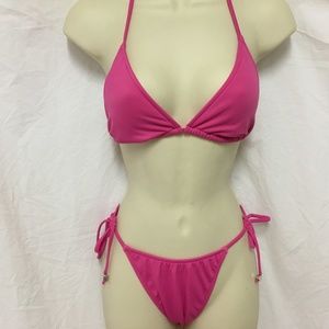 Like new Venus string bikini top and bottom